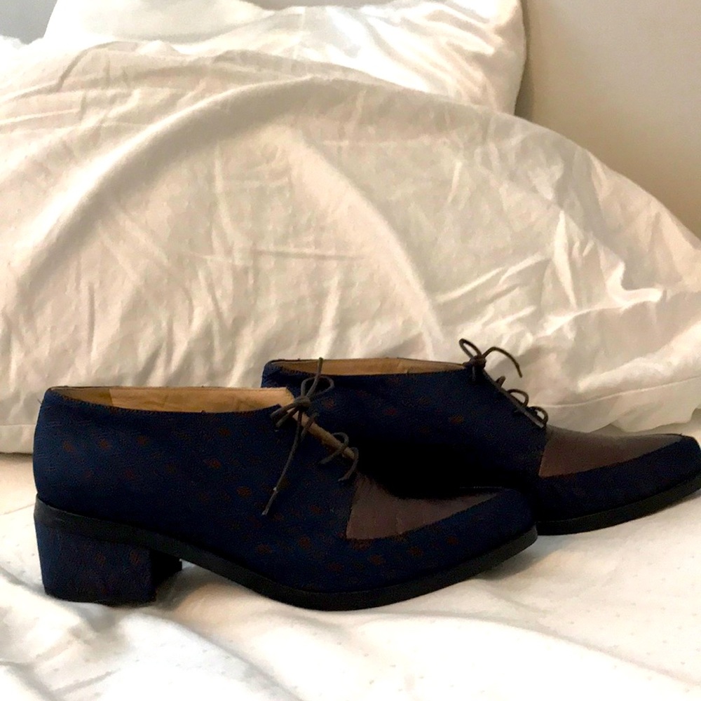 Lenora fabric lace up Shoes